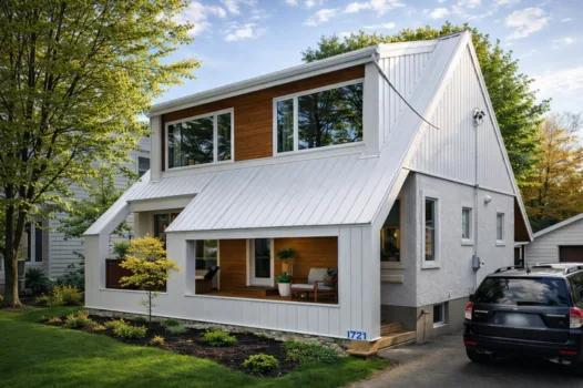 Modern home addition Ottawa Camelia