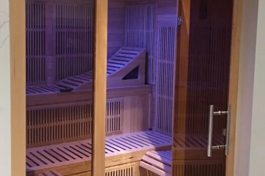 Custom home sauna Ottawa spa retreat