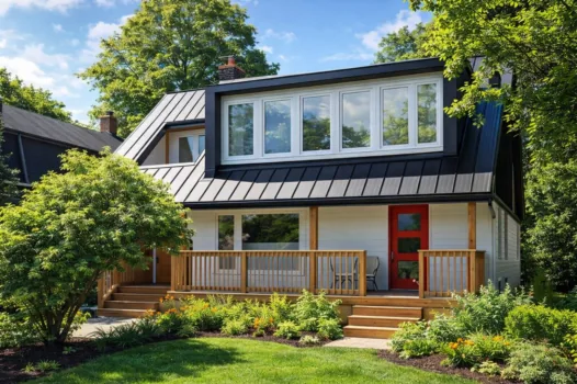 Modern rear addition Ottawa Westboro Ross Avenue