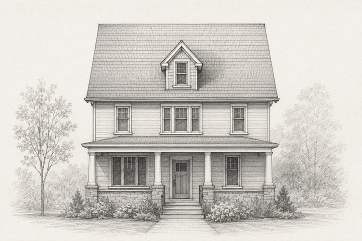 Gable dormer Ottawa, triangular peaked roof projection