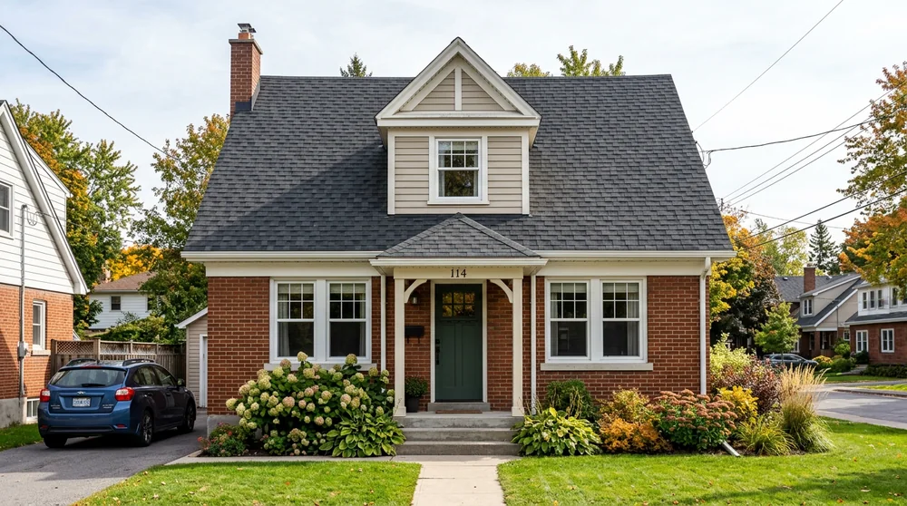 1.5-storey Ottawa wartime post-war home style