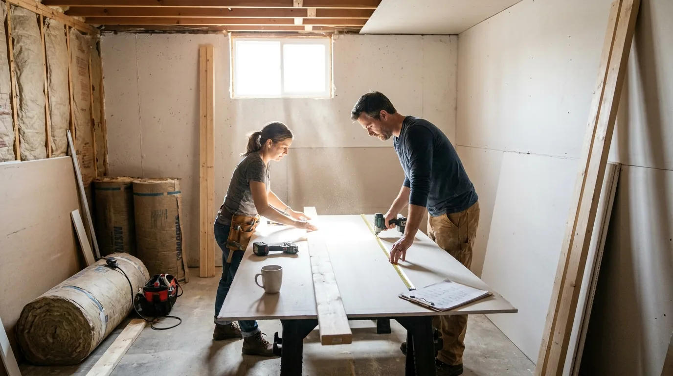 DIY Basement Finishing: Real Talk About What You'll Save