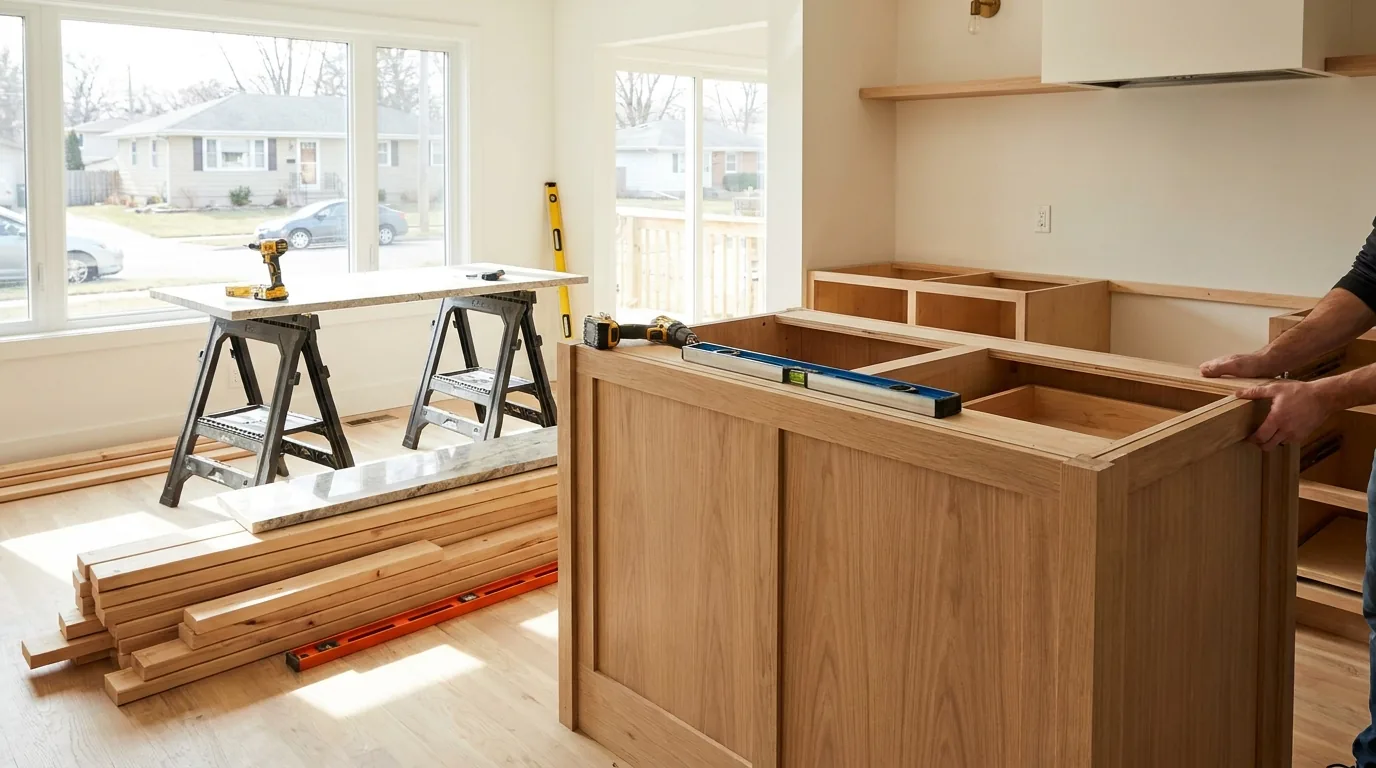 Installing a Kitchen Island Yourself: 5 Things to Know First