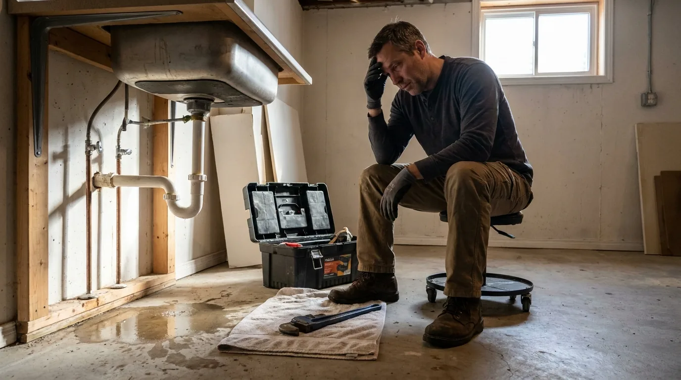 DIY Plumbing: When to Put the Wrench Down