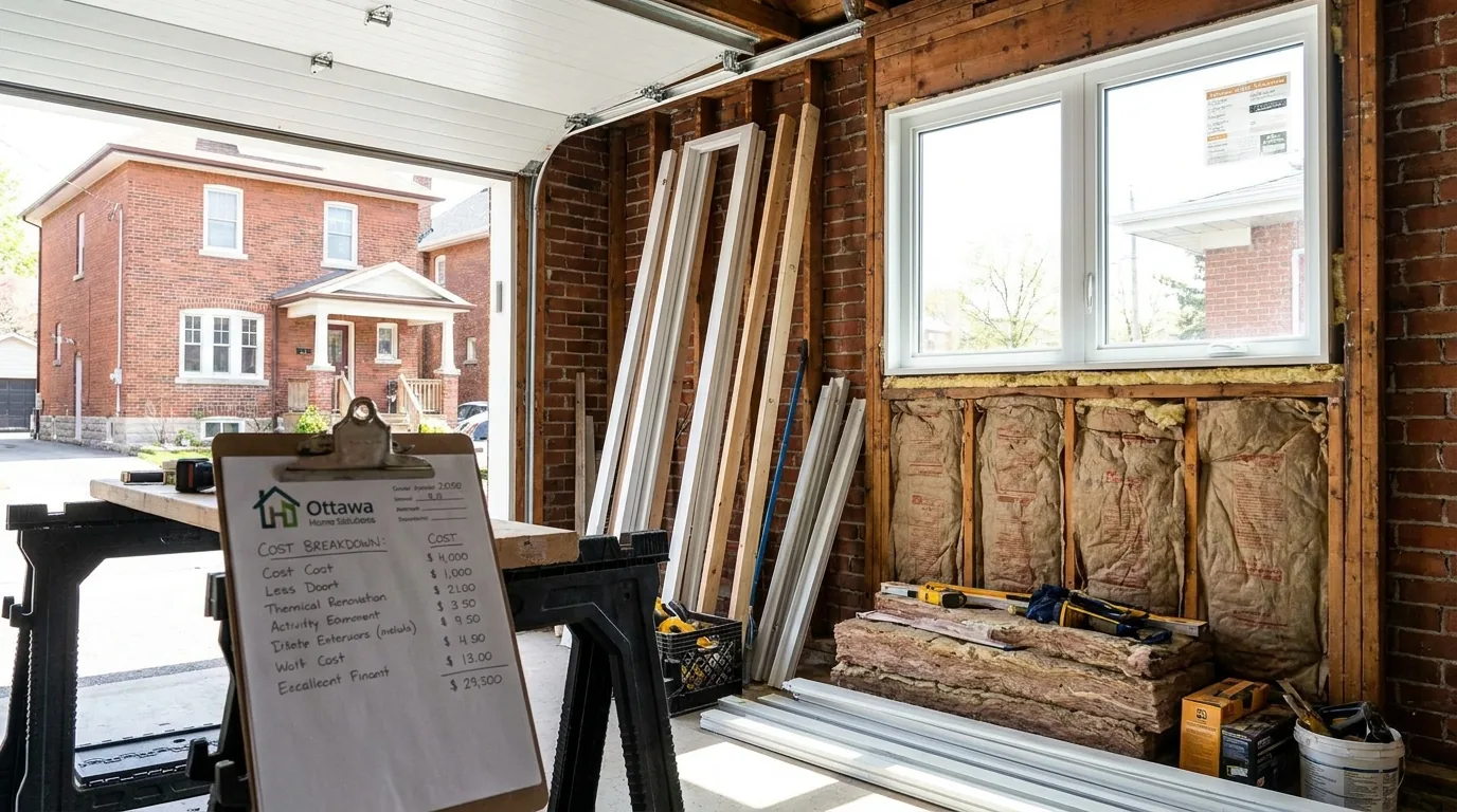 Garage Conversion Cost in Ottawa: Real-World Pricing