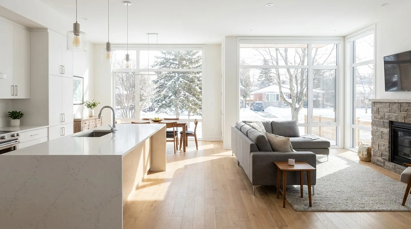 Ottawa renovation project estimating — before and after by Dream Touch