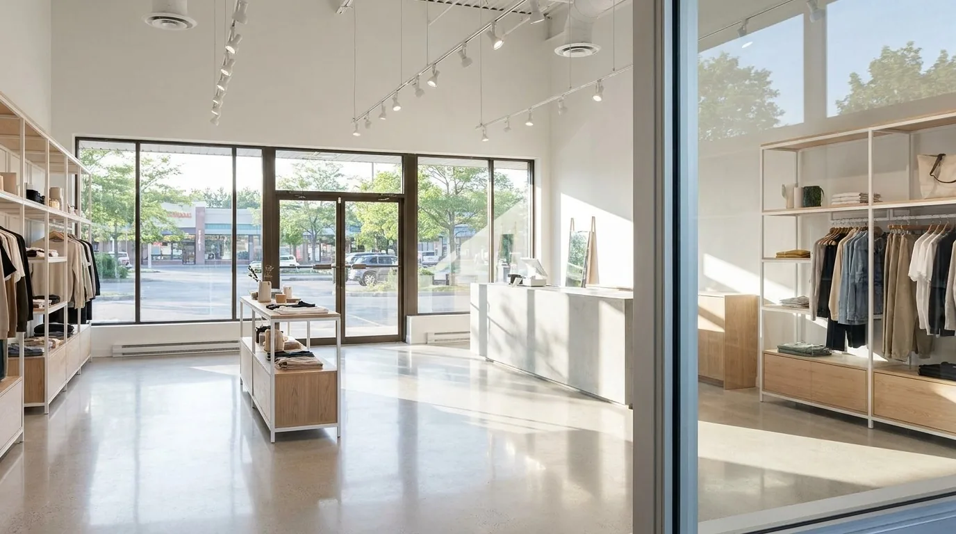 Concept visualization of a retail store renovation in Ottawa by Dream Touch Renovations