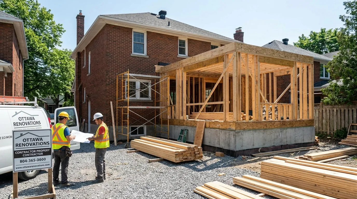 Home Addition Cost in Ottawa by Type and Size