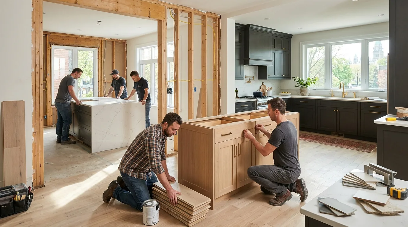 Kitchen Cost by Tier: Refresh, Mid, High-End in Ottawa