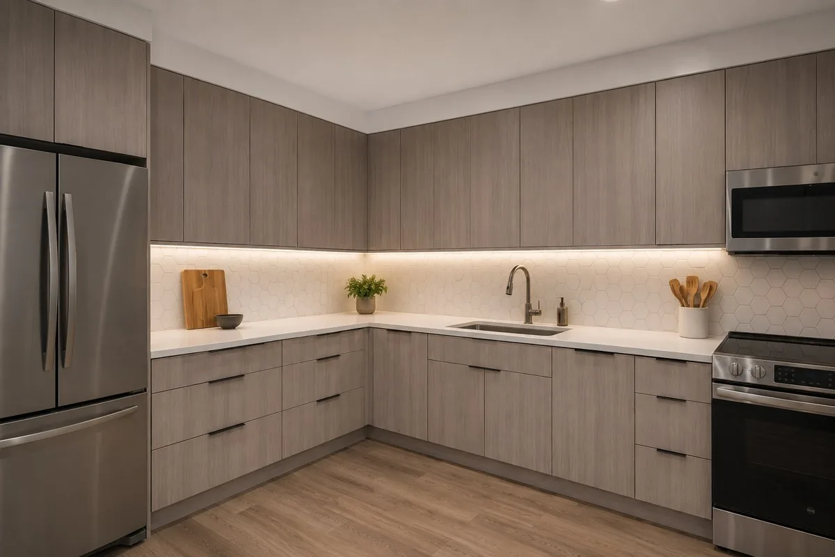 L-shaped kitchen renovation in the Glebe, Ottawa by Dream Touch Renovations