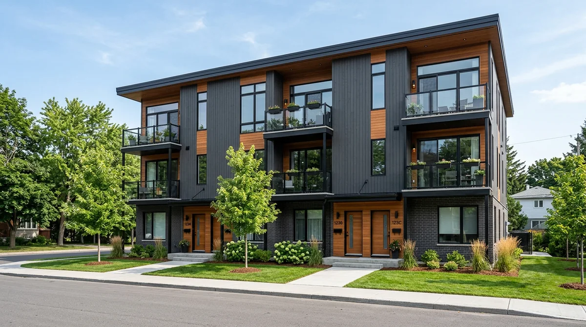 Multi-unit dwelling Ottawa, duplex triplex fourplex new build
